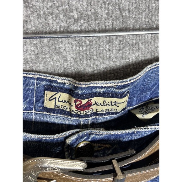 Vintage Gloria Vanderbilt Signature Label Loose Fit Mom Jeans Women Sz 18W Short - Picture 3 of 12